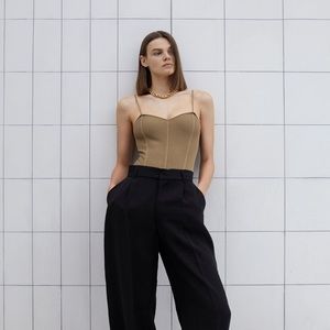 ZARA Ribbed Bodysuit